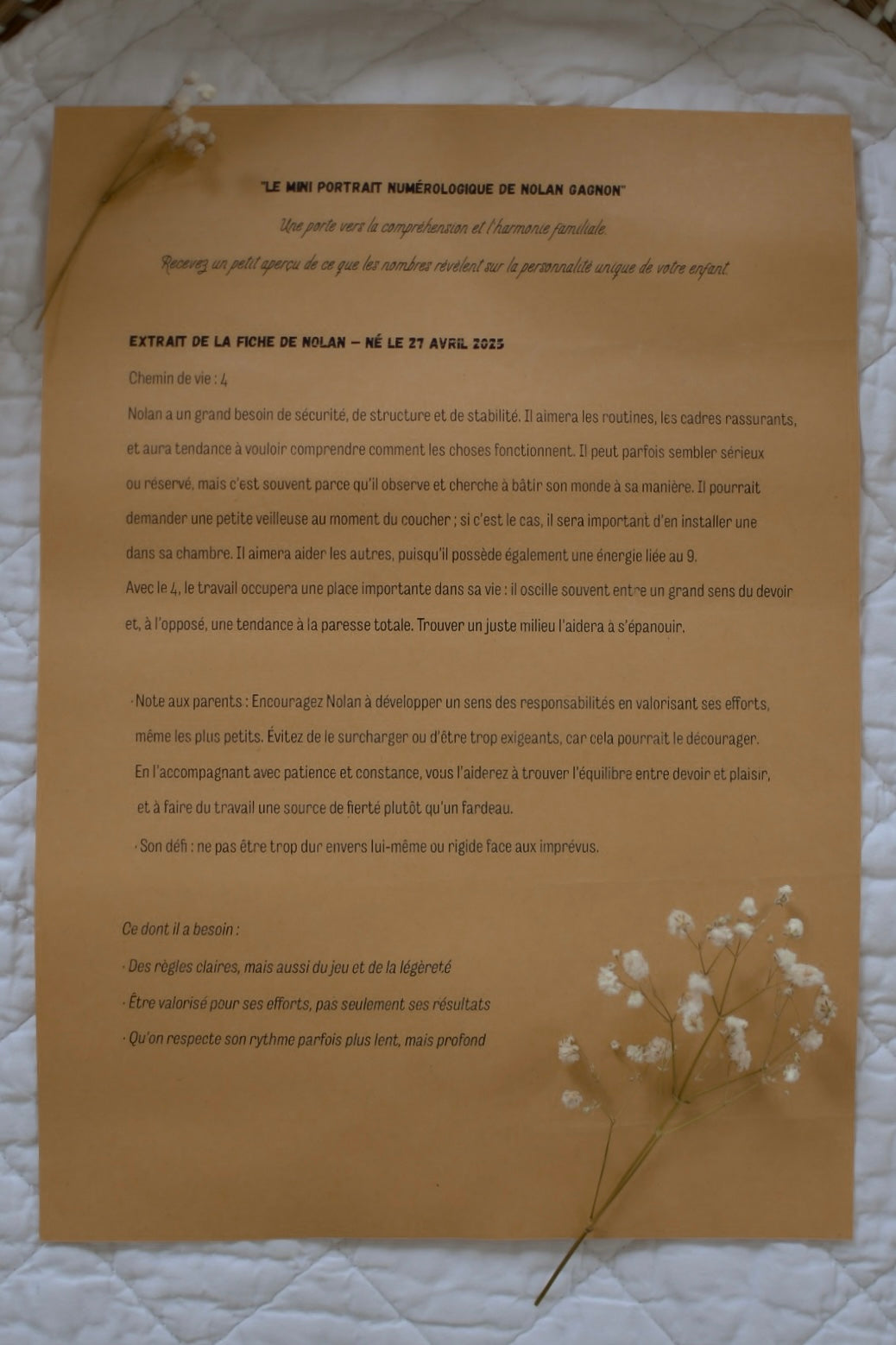 Numérologie holistique